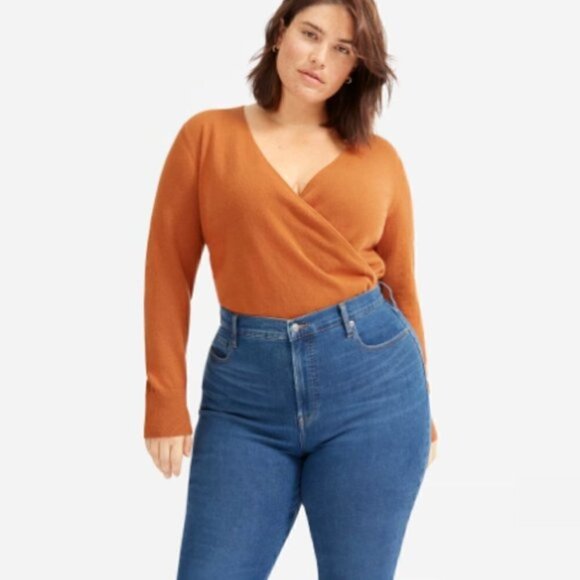 Everlane The Authentic Stretch High-Rise Skinny Mid Blue Size 28 - Picture 2 of 9